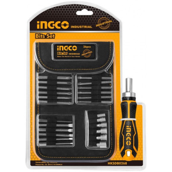 INGCO Bits Set 26Pcs INGCO Bits Set 26Pcs