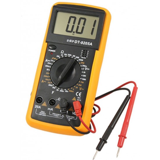 Digital Multimeter Voltmeter Avometer DT-9205A Digital Multimeter Voltmeter Avometer DT-9205A