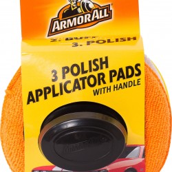 ArmorAll Car Cleaning Polishing Applicators with Handle 3 Pack