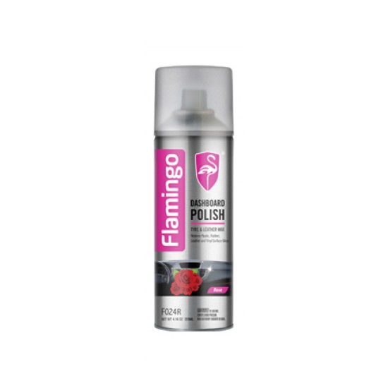 Flamingo Dashboard Polish ROSE 220Ml Flamingo Dashboard Polish ROSE 220Ml