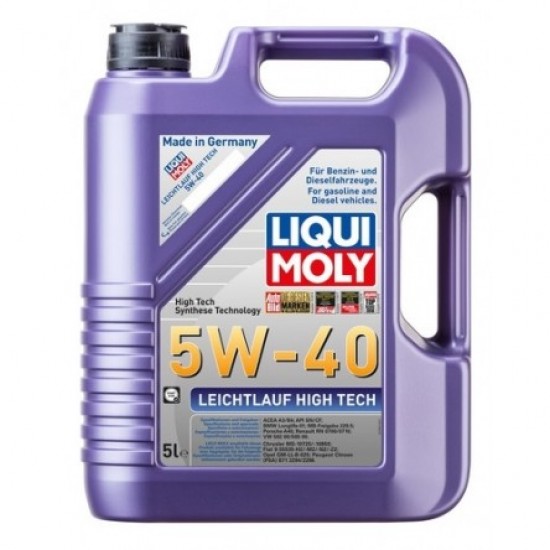 Liqui Moly Leichtlauf High Tech 5W-40 5L Liqui Moly Leichtlauf High Tech 5W-40 5L
