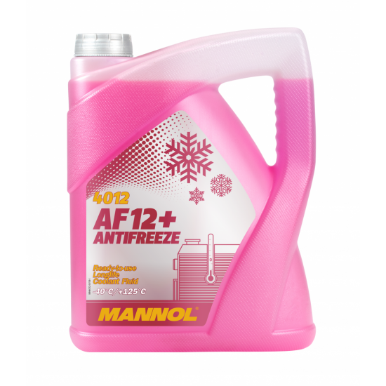 Mannol AF12+Antifreeze 4012 5Liter