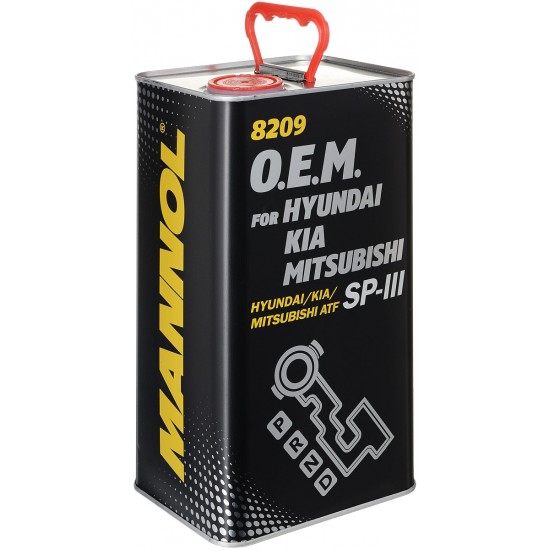 Mannol 8209 OEM for Hyundai Kia Mitsubishi ATF SP-III 1L Mannol 8209 OEM for Hyundai Kia Mitsubishi ATF SP-III 1L