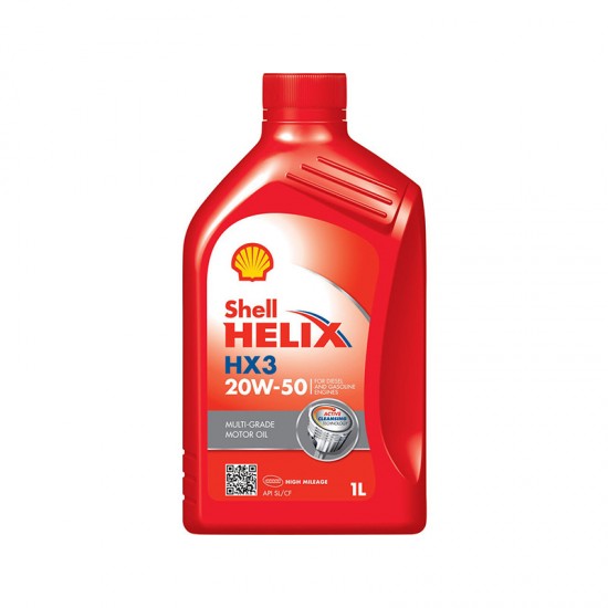 Shell Helix Engine Oil HX3 20W-50 1l Shell Helix Engine Oil HX3 20W-50 1l