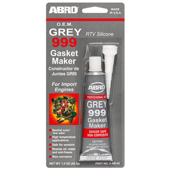 Abro Grey 999 RTV Silicone Gasket Maker Abro Grey 999 RTV Silicone Gasket Maker