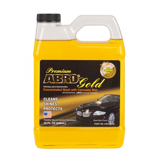 Abro Premium Gold Car Wash 946mL Abro Premium Gold Car Wash 946mL