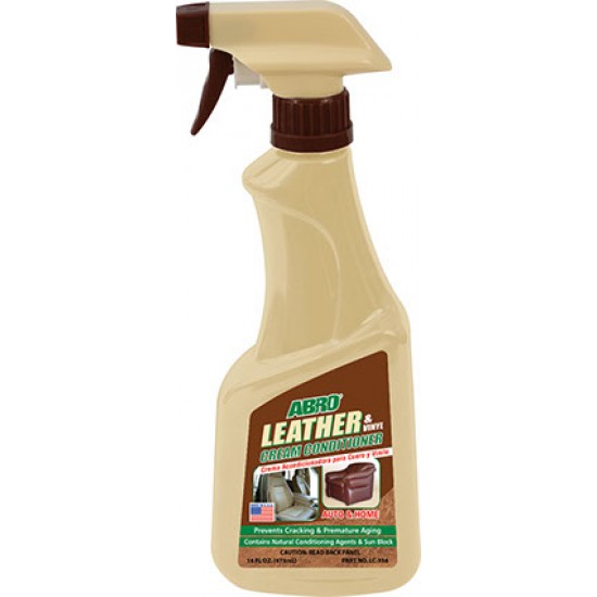 Abro Leather and Vinyl Cream Conditioner Abro Leather and Vinyl Cream Conditioner