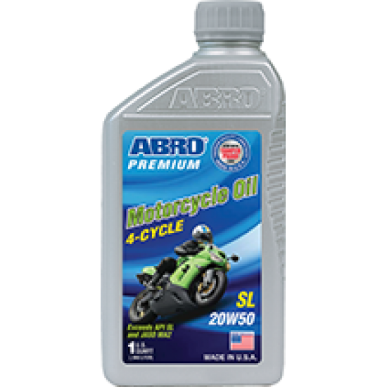 Abro 5000 Motorcycle Oil 4-cycle 20W50