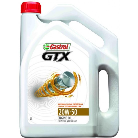Castrol GTX 20W-50 4L Castrol GTX 20W-50 4L