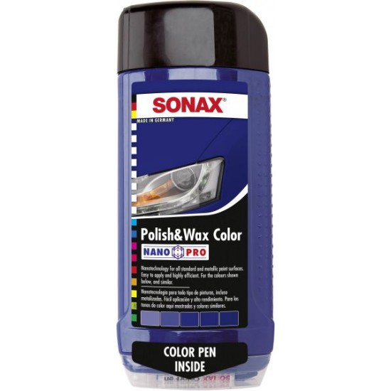 Sonax Polish & Wax Color Blue Sonax Polish & Wax Color Blue