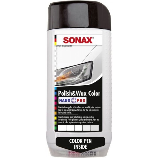 Sonax Polish & Wax Color White Sonax Polish & Wax Color White