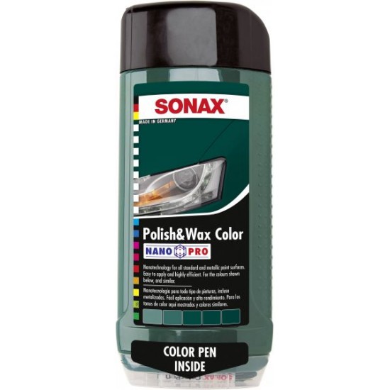 Sonax Polish & Wax Color Green Sonax Polish & Wax Color Green