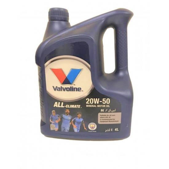 Valvoline All-Climate Oil 20W50 4L Valvoline All-Climate Oil 20W50 4L