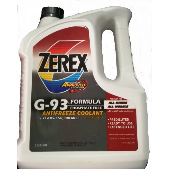 Valvoline ZEREX G-93 Formula Valvoline ZEREX G-93 Formula