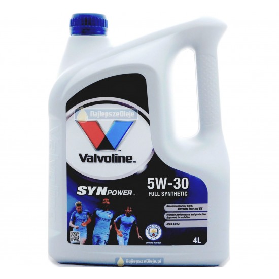 VALVOLINE SynPower 5W30 4L VALVOLINE SynPower 5W30 4L