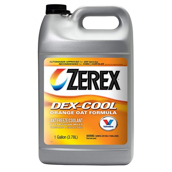 Valvoline ZEREX Dex-Cool Antifreeze Coolant Valvoline ZEREX Dex-Cool Antifreeze Coolant